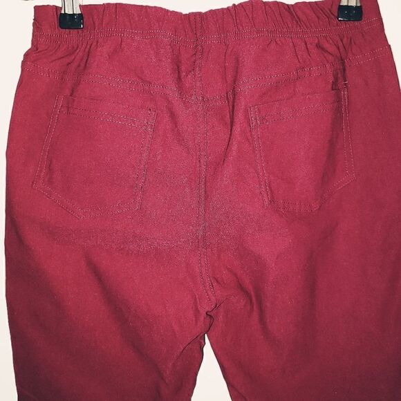 Stay Warm In Style Pull-On Ankle Zip Pants - Picture 8 of 8